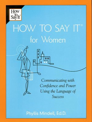 cover image of How to Say It for Women
